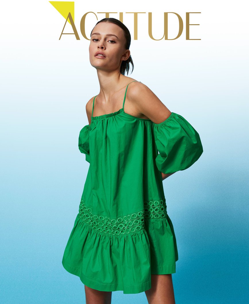DRESS - FERN GREEN