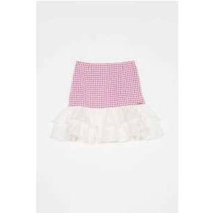 SKIRT - FUCHSIA PURPLE/LUCENT WHITE