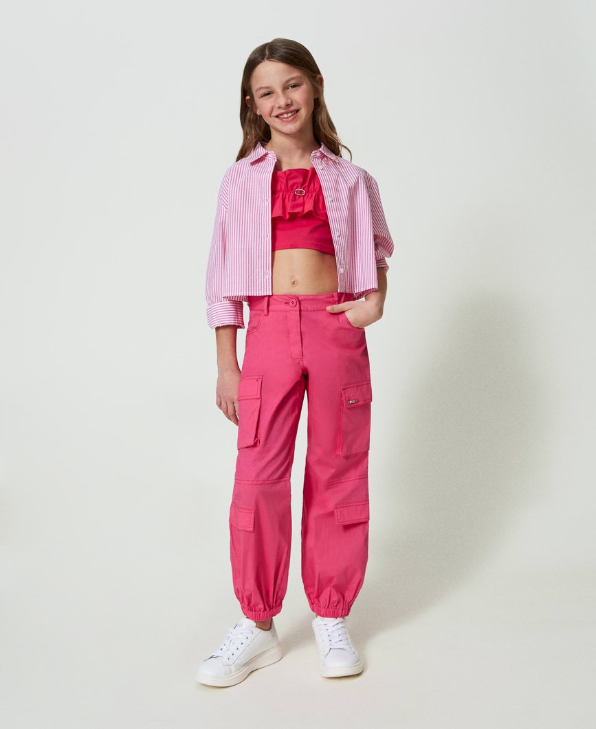TROUSERS - FUCHSIA PURPLE