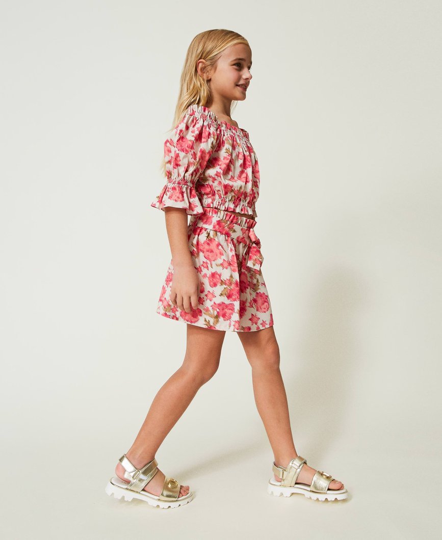 SET 2: SINGLET + SHORTS - ST.FIORI CAMELIE ROSE