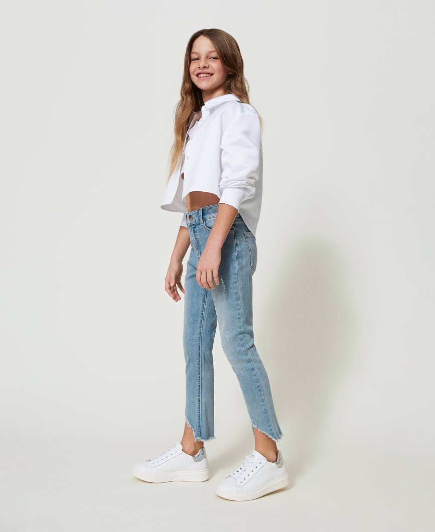 JEANS - DENIM AZZURRO
