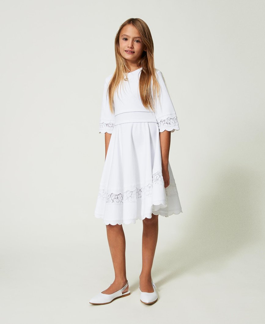 DRESS - LUCENT WHITE