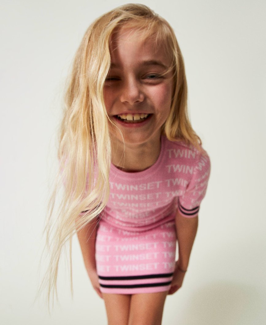 DRESS - MUL.BON BON /LUCENT WHITE/NERO