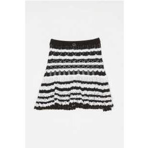 SKIRT - BIC.LUCENT WHITE/NERO