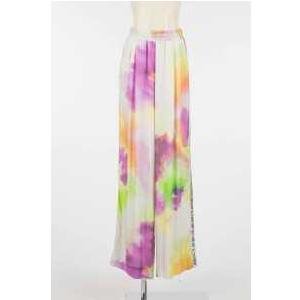 TROUSERS - ST.TIEDYE MUL.LIME