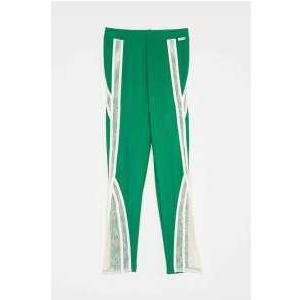 LEGGINGS - BIC.ALPINE GREEN/OFF WHITE