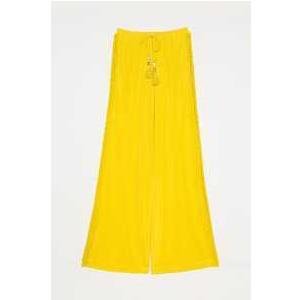 TROUSERS - MUSTARD