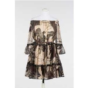 DRESS - ST.EXOTIC MUSTARD