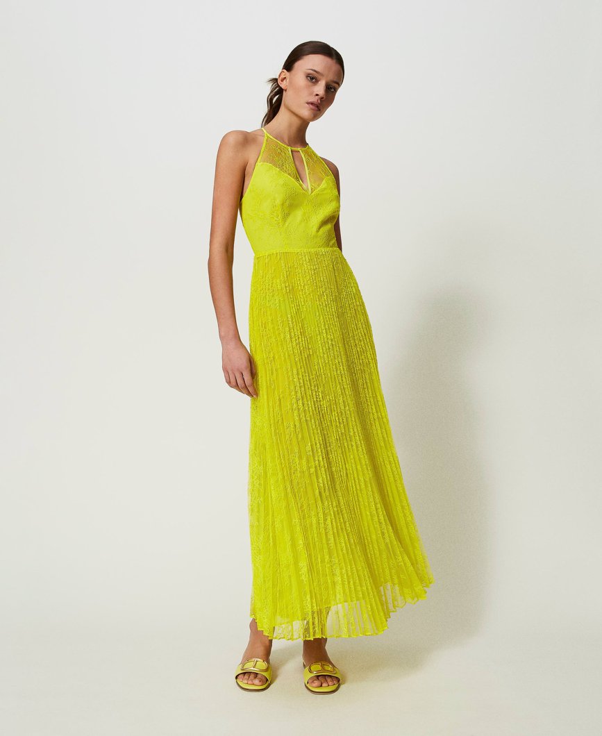 DRESS - LIGHT LEMON