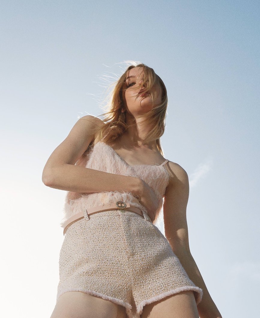 SHORTS - BOUCLE' CUPCAKE PINK