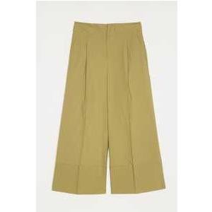 TROUSERS - GRAY GREEN