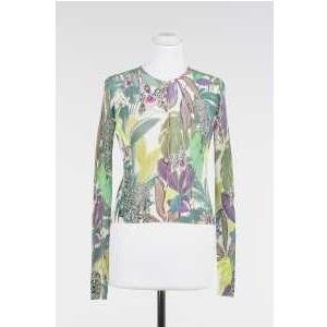 CARDIGAN - ST.JUNGLE ALLOVER LIME