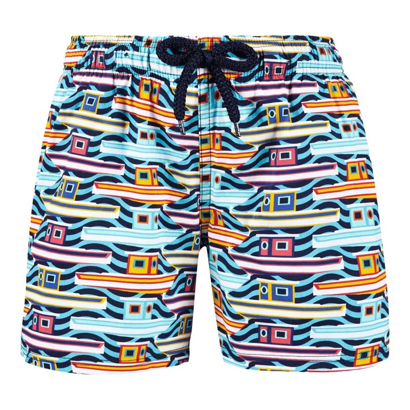 SWIM SHORTS - BLEU TROPEZIEN