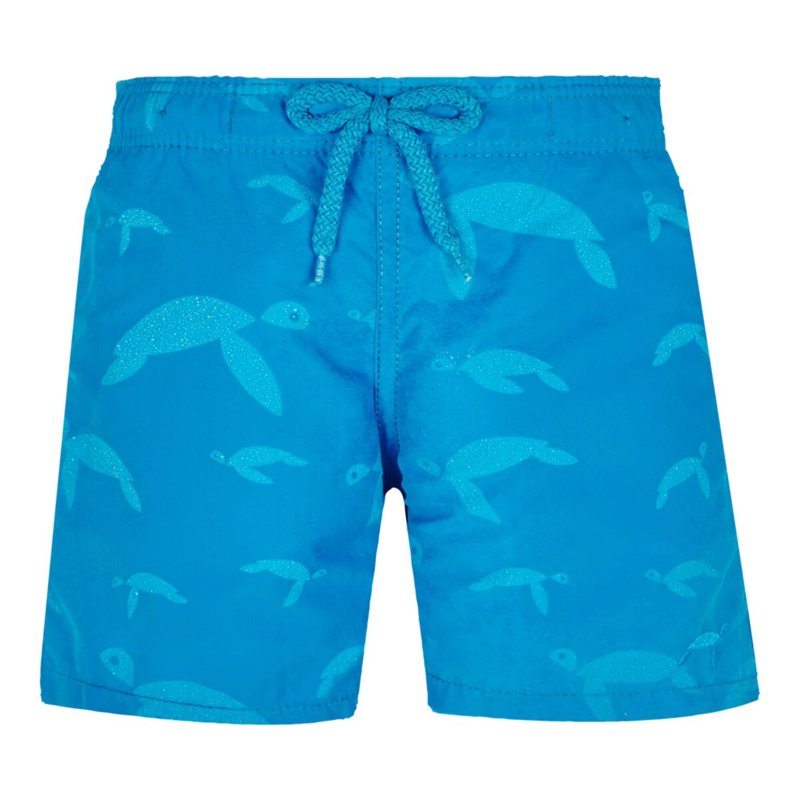 SWIM SHORTS - BLEU HAWAI