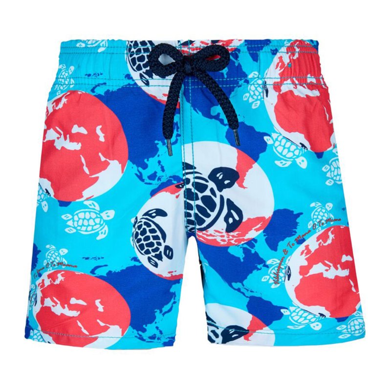 SWIM SHORTS - AZURIN