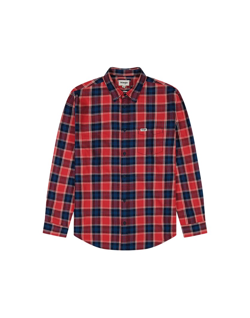 SHIRT - RED INDIGO