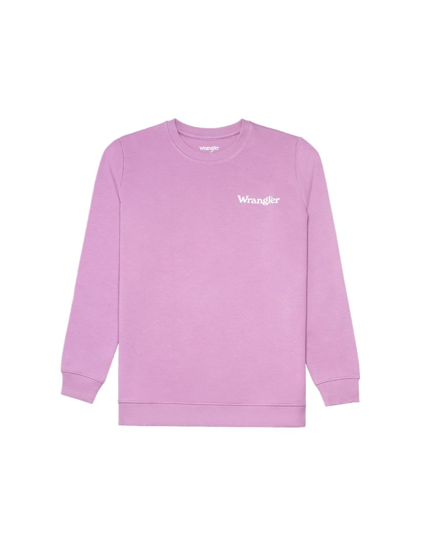 SWEATSHIRT - SMOKEY GRAPE