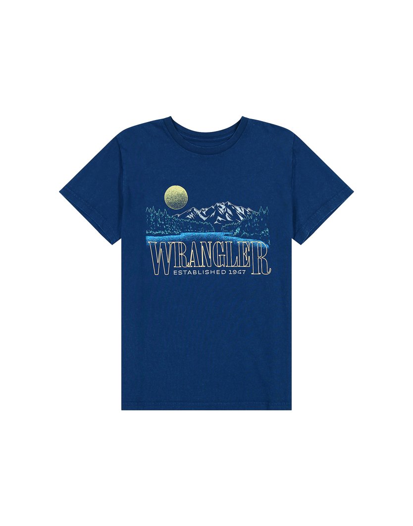 T-SHIRT SHORT SLEEVE - BLUE