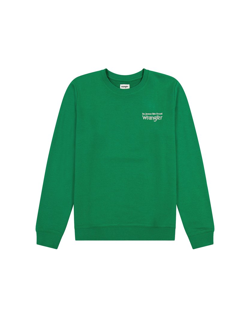 SWEATSHIRT - VERDANT GREEN