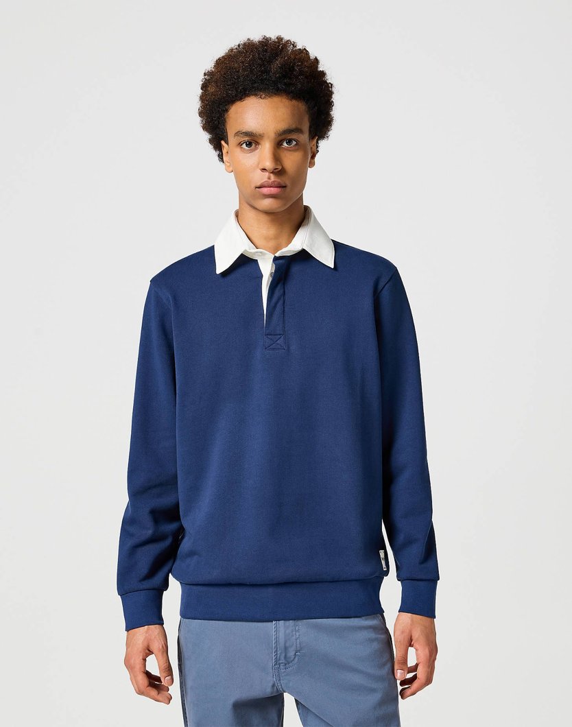 POLO LONG SLEEVE - BLUE